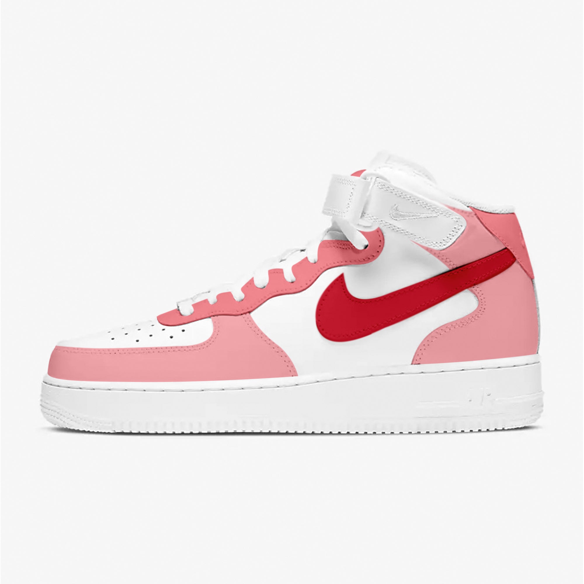 Triple Pink Af1 Mid - Bby Designs Co – Bbydesignsco